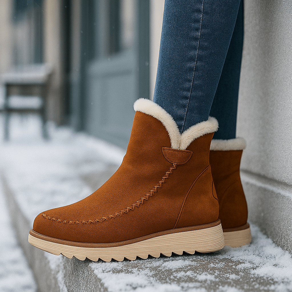 Maeve Winter Ankle Boots - Women's - Comfortable - Elegant