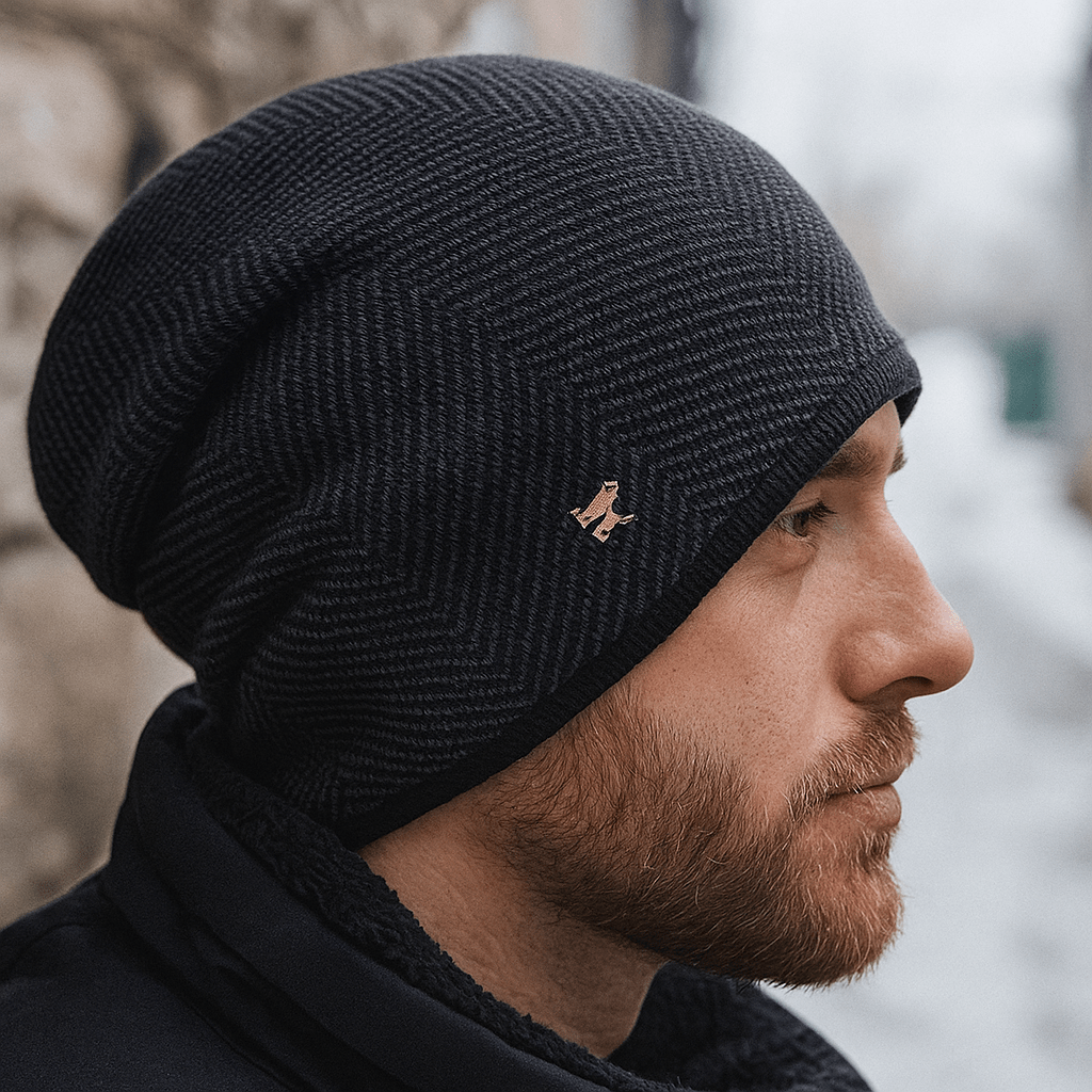 Bunny Beanie - Elegant Knit - Warm Winter Hat