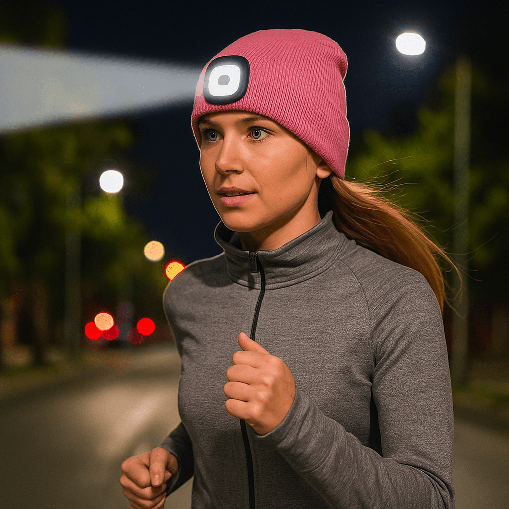 LED Cap - Detachable Headlamp - Hands-Free Rechargeable