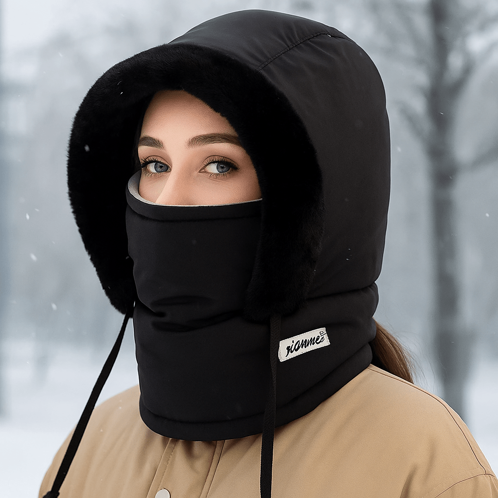 Double Layer Thermal Hat - Complete Protection - Insulated - Windproof