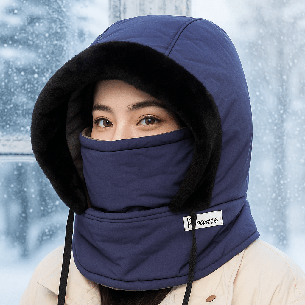 Double Layer Thermal Hat - Complete Protection - Insulated - Windproof