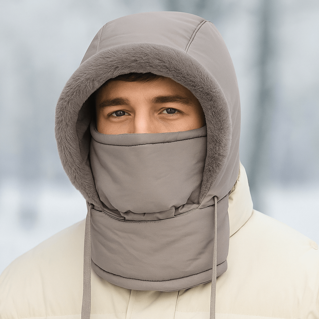 Double Layer Thermal Hat - Complete Protection - Insulated - Windproof