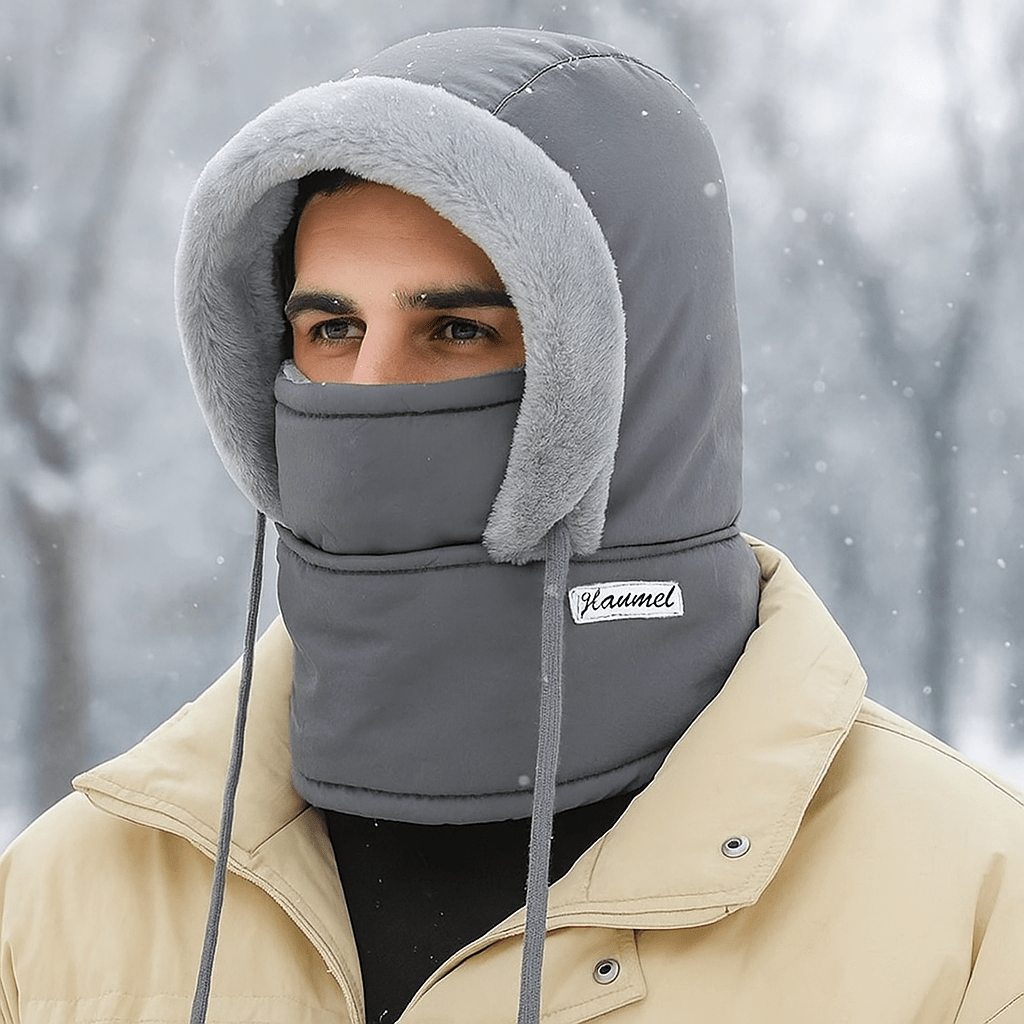 Double Layer Thermal Hat - Complete Protection - Insulated - Windproof