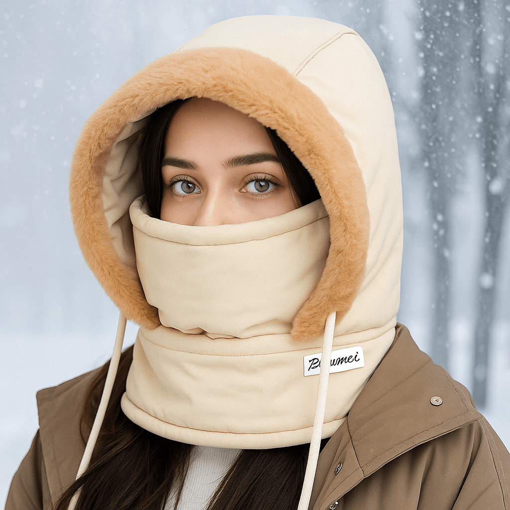 Double Layer Thermal Hat - Complete Protection - Insulated - Windproof