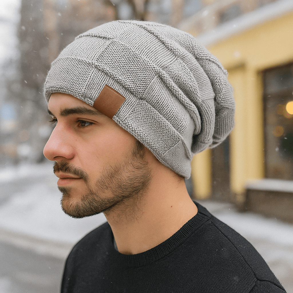 Yves Knitted Beanie - Warm - Comfortable - Soft - Winter Ready