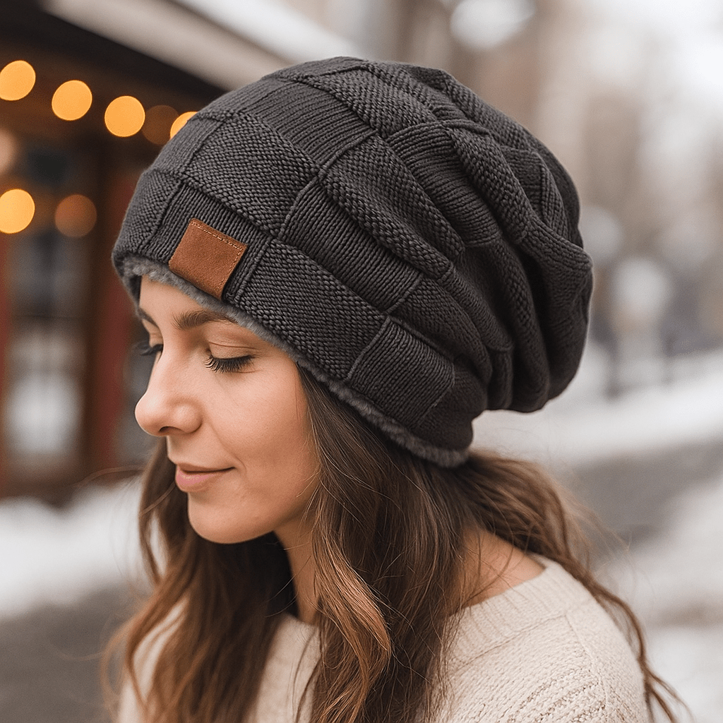 Yves Knitted Beanie - Warm - Comfortable - Soft - Winter Ready