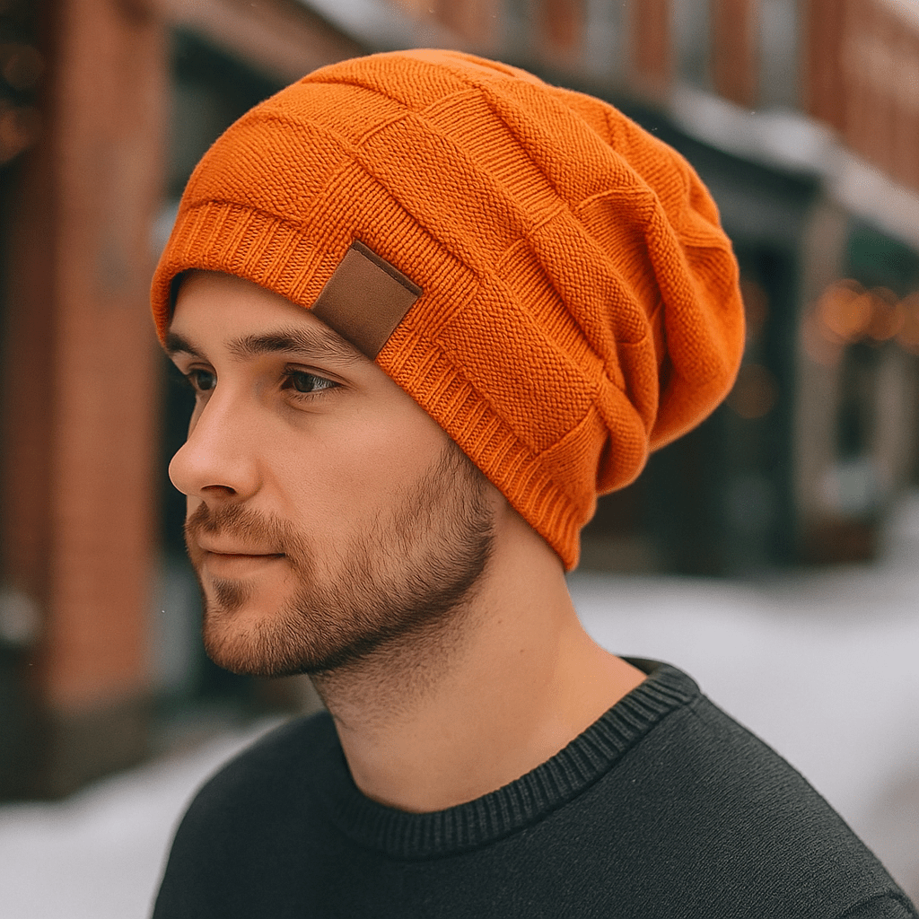 Yves Knitted Beanie - Warm - Comfortable - Soft - Winter Ready
