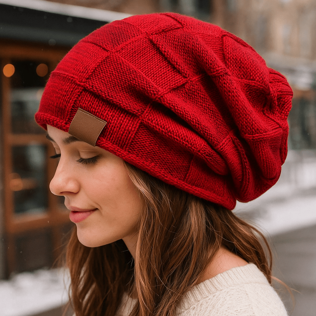 Yves Knitted Beanie - Warm - Comfortable - Soft - Winter Ready