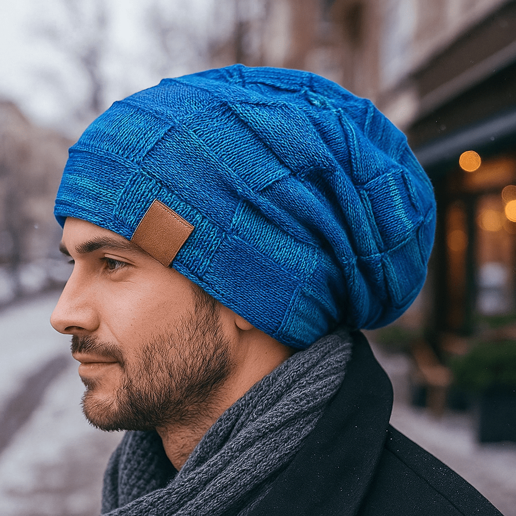 Yves Knitted Beanie - Warm - Comfortable - Soft - Winter Ready