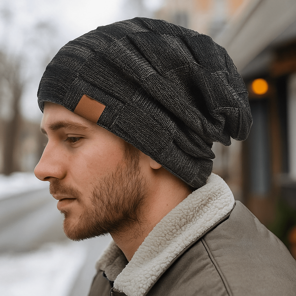 Yves Knitted Beanie - Warm - Comfortable - Soft - Winter Ready