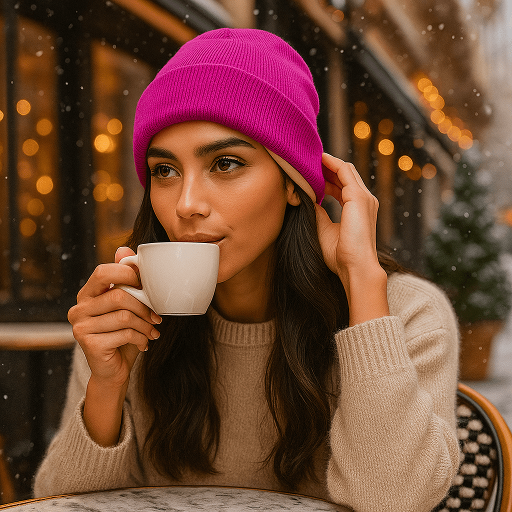 Noor Winter Hat - Satin Lining - Anti-Static for Hair