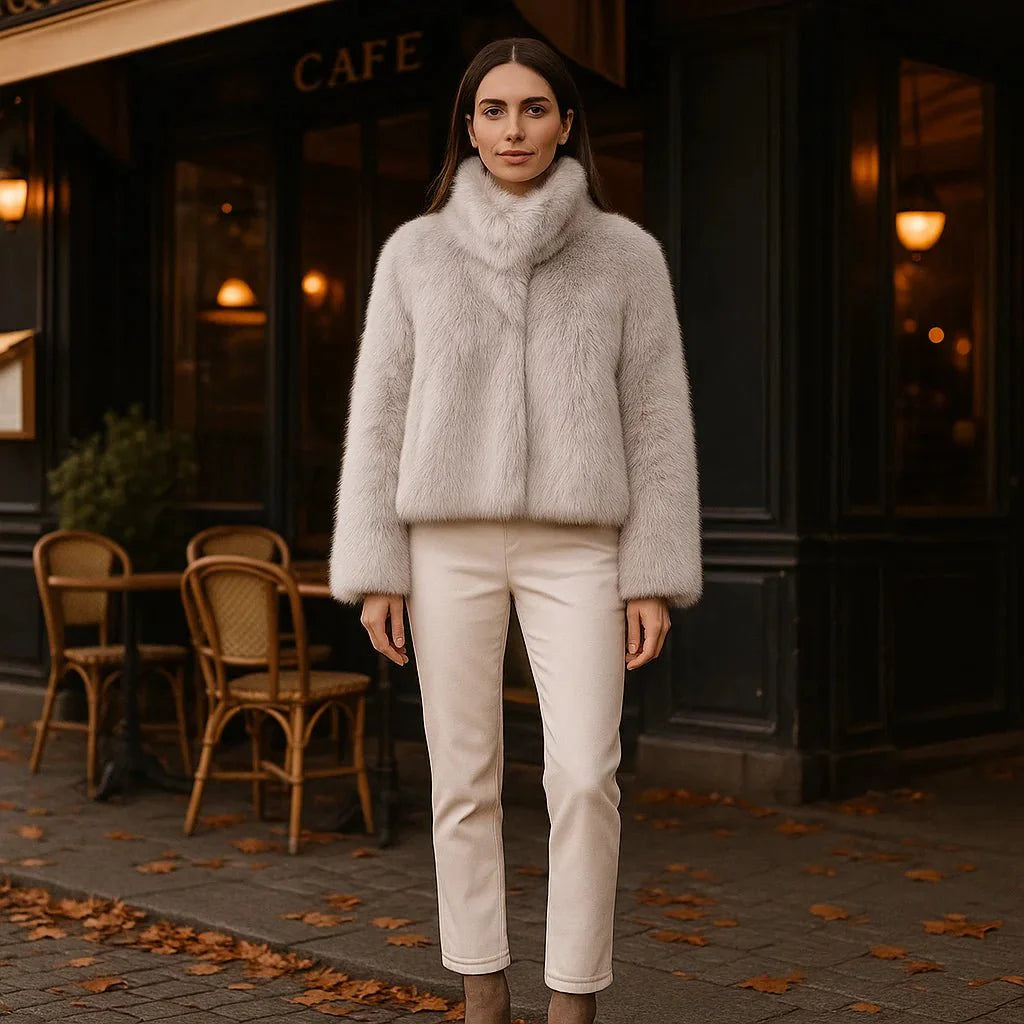 Daena Soft Faux Fur Jacket – Comfortable – Stylish – Warm