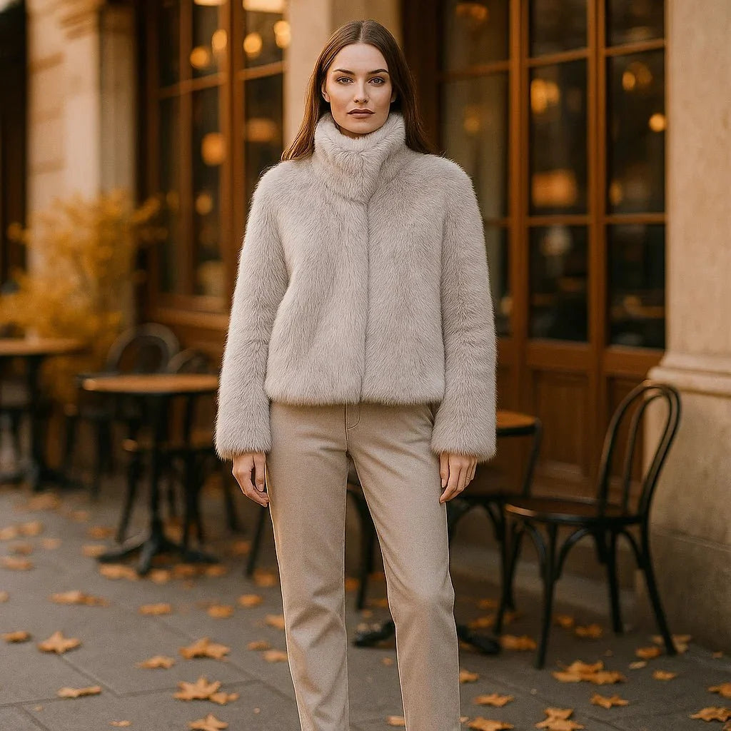 Daena Soft Faux Fur Jacket – Comfortable – Stylish – Warm