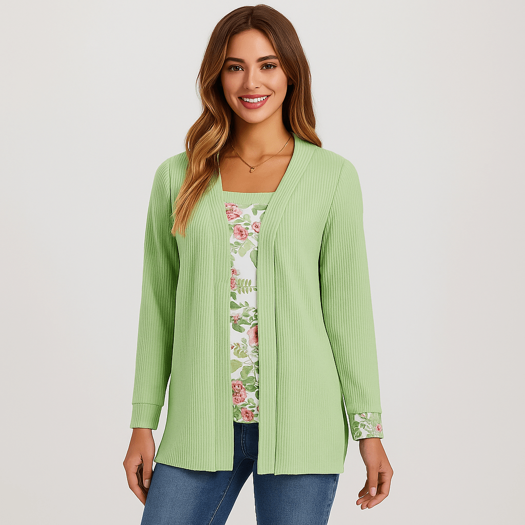 Dame Knitted Cardigan - Comfortable - Soft - Stylish - Warm - Cosy