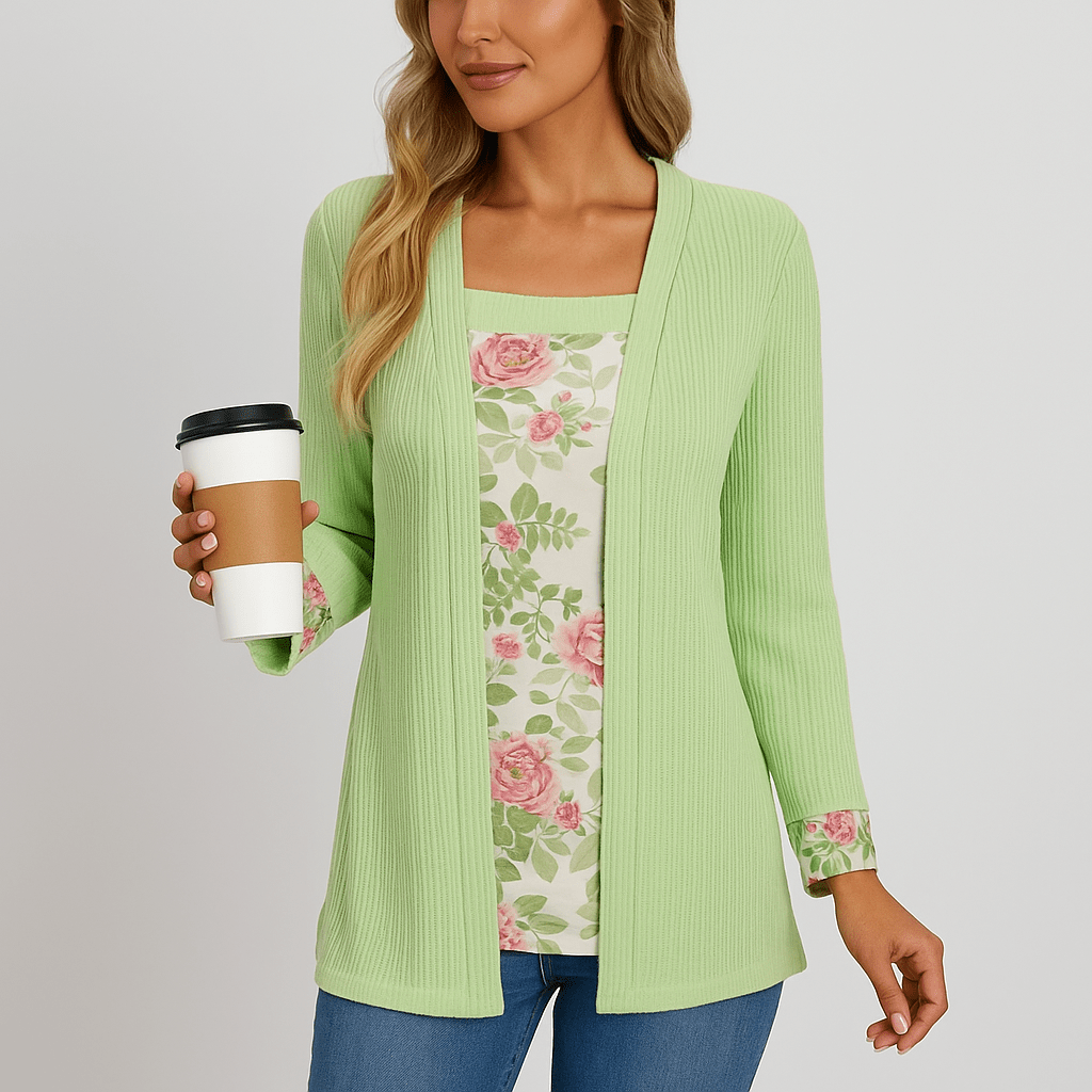 Dame Knitted Cardigan - Comfortable - Soft - Stylish - Warm - Cosy