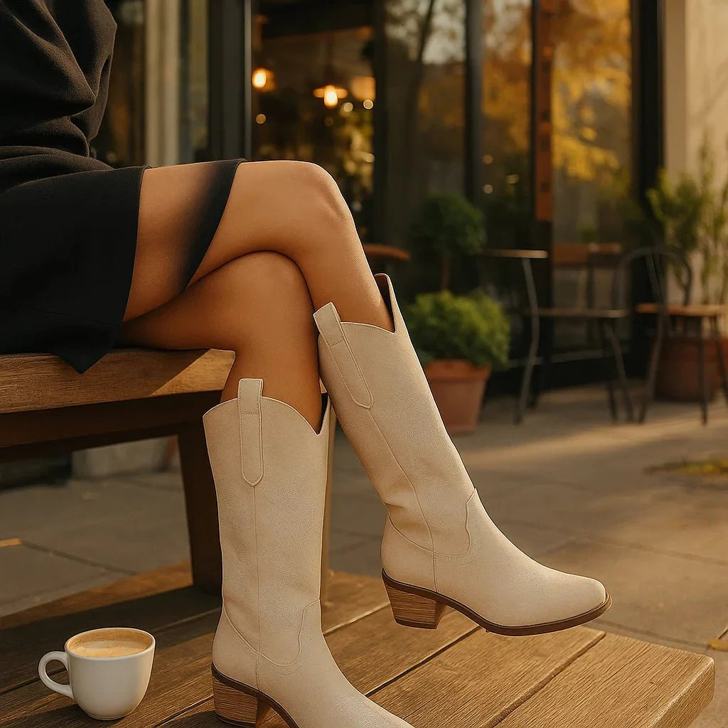 Diana - Classic Suede - Women's Cowboy Boots