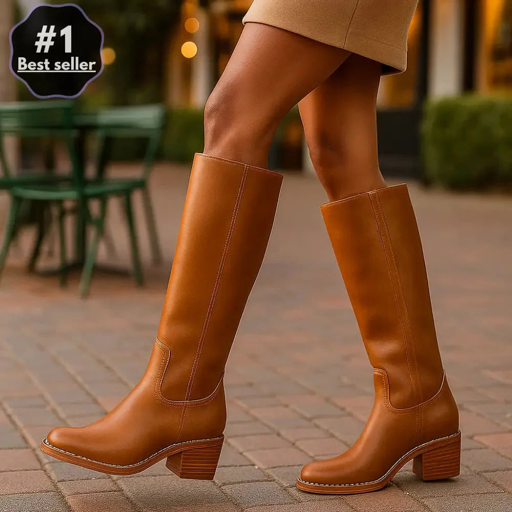 Long Leather Women's Ankle Boots – Limited Edition