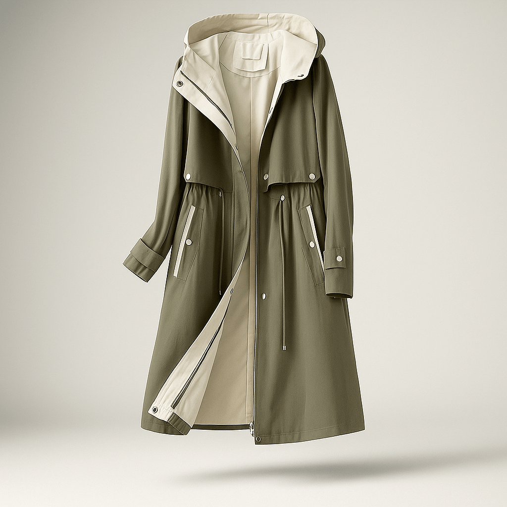 Fitted Windbreaker Jacket for Women - Comfort - Style - Functionality