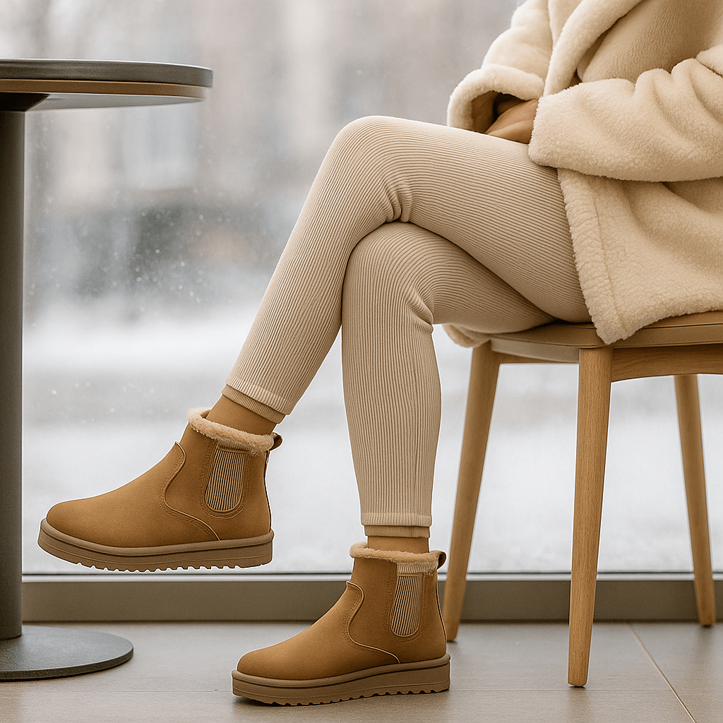 Dorevelle - Women's Platform Ankle Boots - Comfort and Style