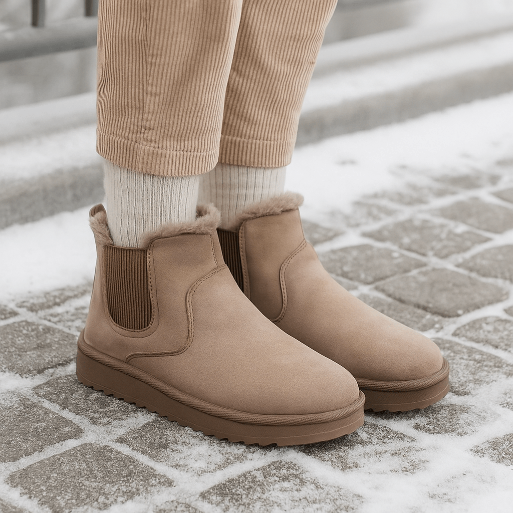 Dorevelle - Women's Platform Ankle Boots - Comfort and Style