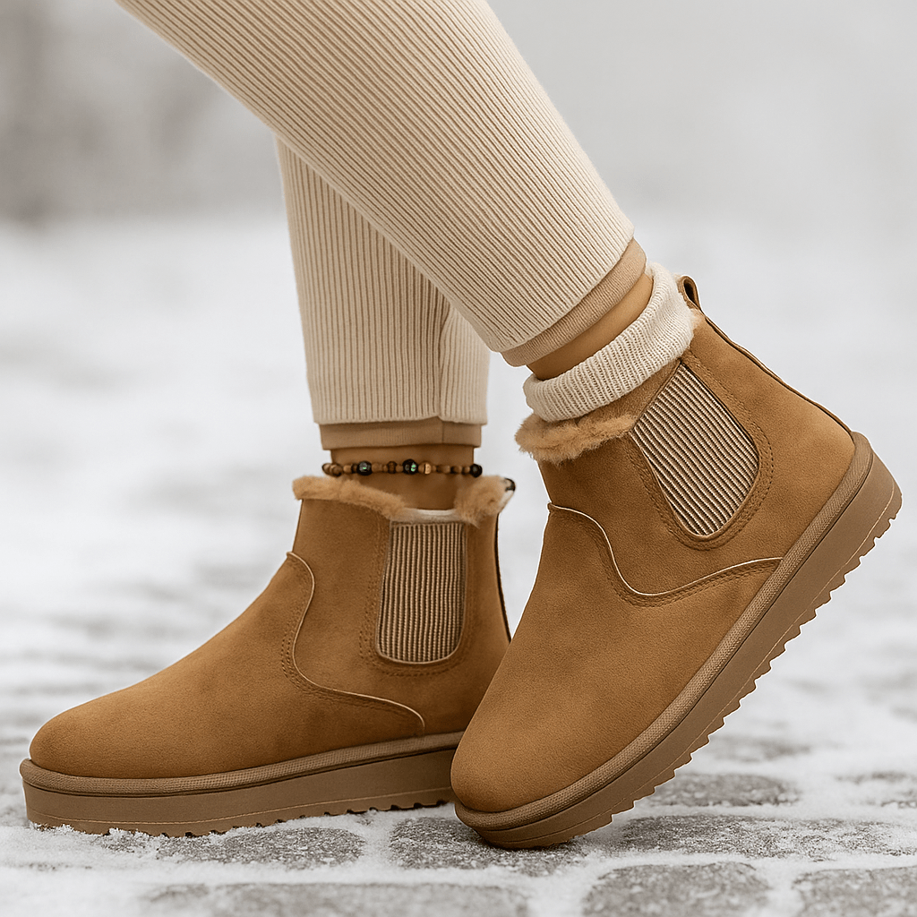 Dorevelle - Women's Platform Ankle Boots - Comfort and Style