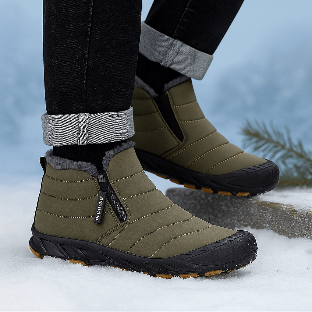 DryBoots - Waterproof - Warm Insulated Ankle Boots - Slip-Resistant - Comfortable