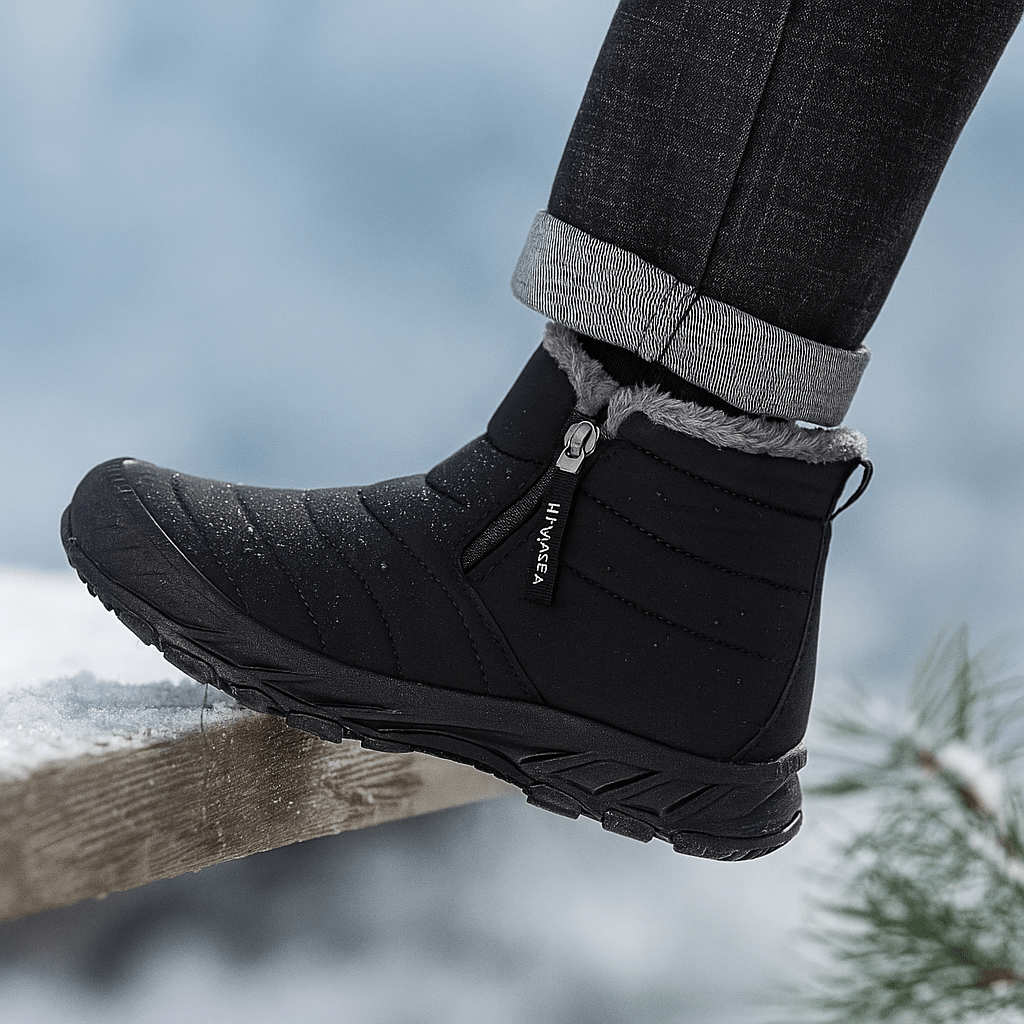 DryBoots - Waterproof - Warm Insulated Ankle Boots - Slip-Resistant - Comfortable