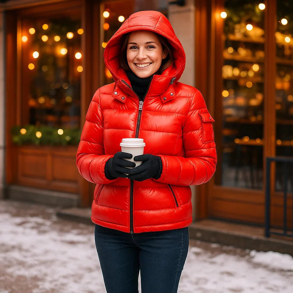 Elegant Lang Marie Puffer Jacket - Warm - Stylish - Comfortable