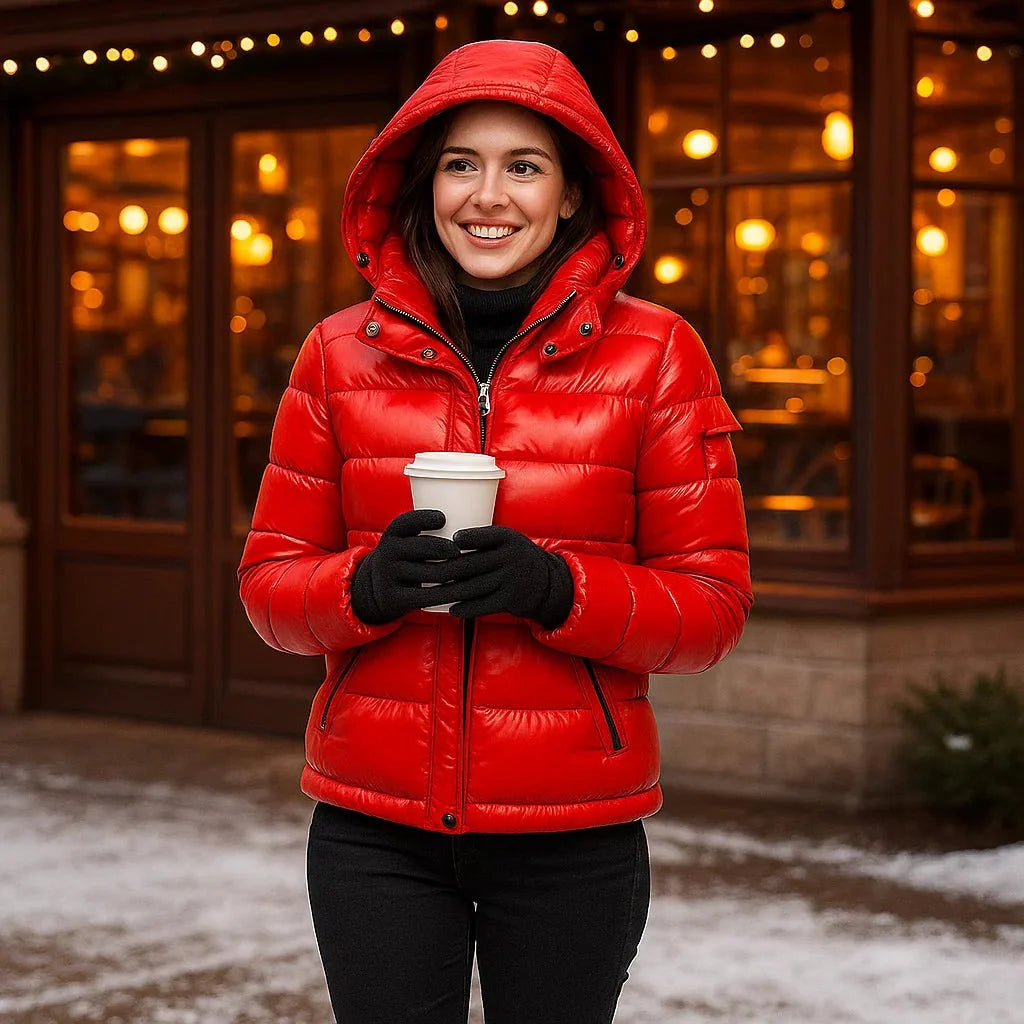 Elegant Lang Marie Puffer Jacket - Warm - Stylish - Comfortable