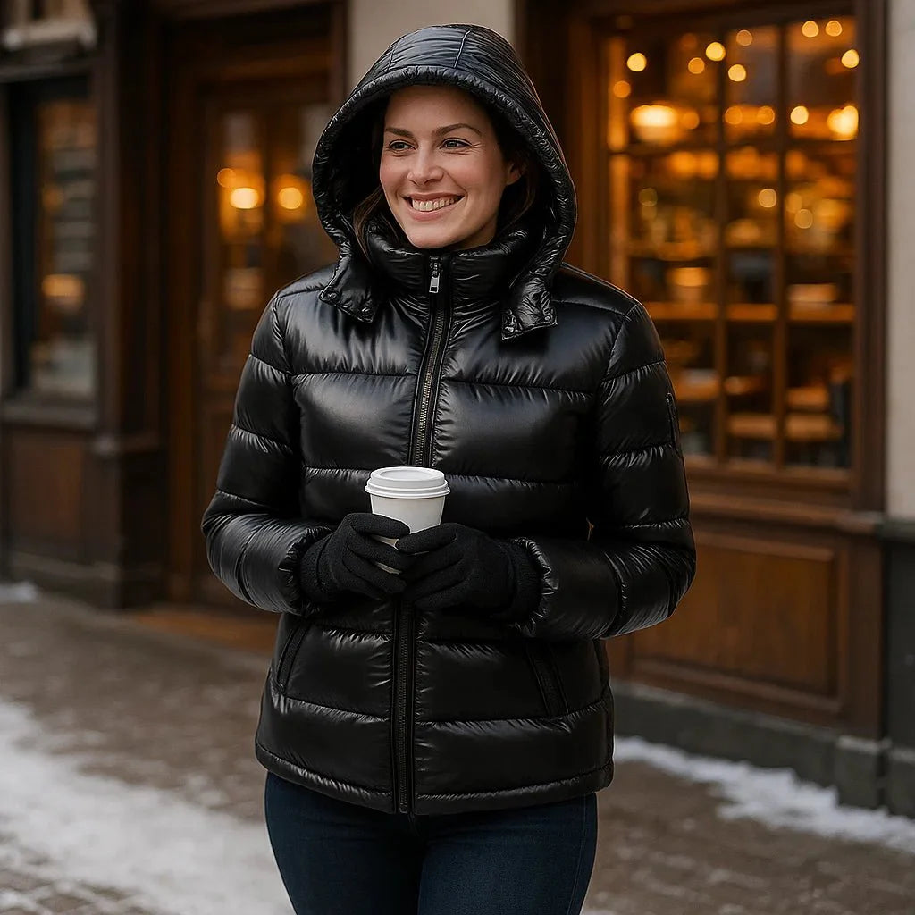 Elegant Lang Marie Puffer Jacket - Warm - Stylish - Comfortable