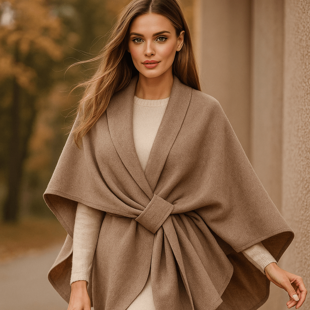 Elegant Shawl Jacket - Luxury Comfort - Soft Draped Wrap
