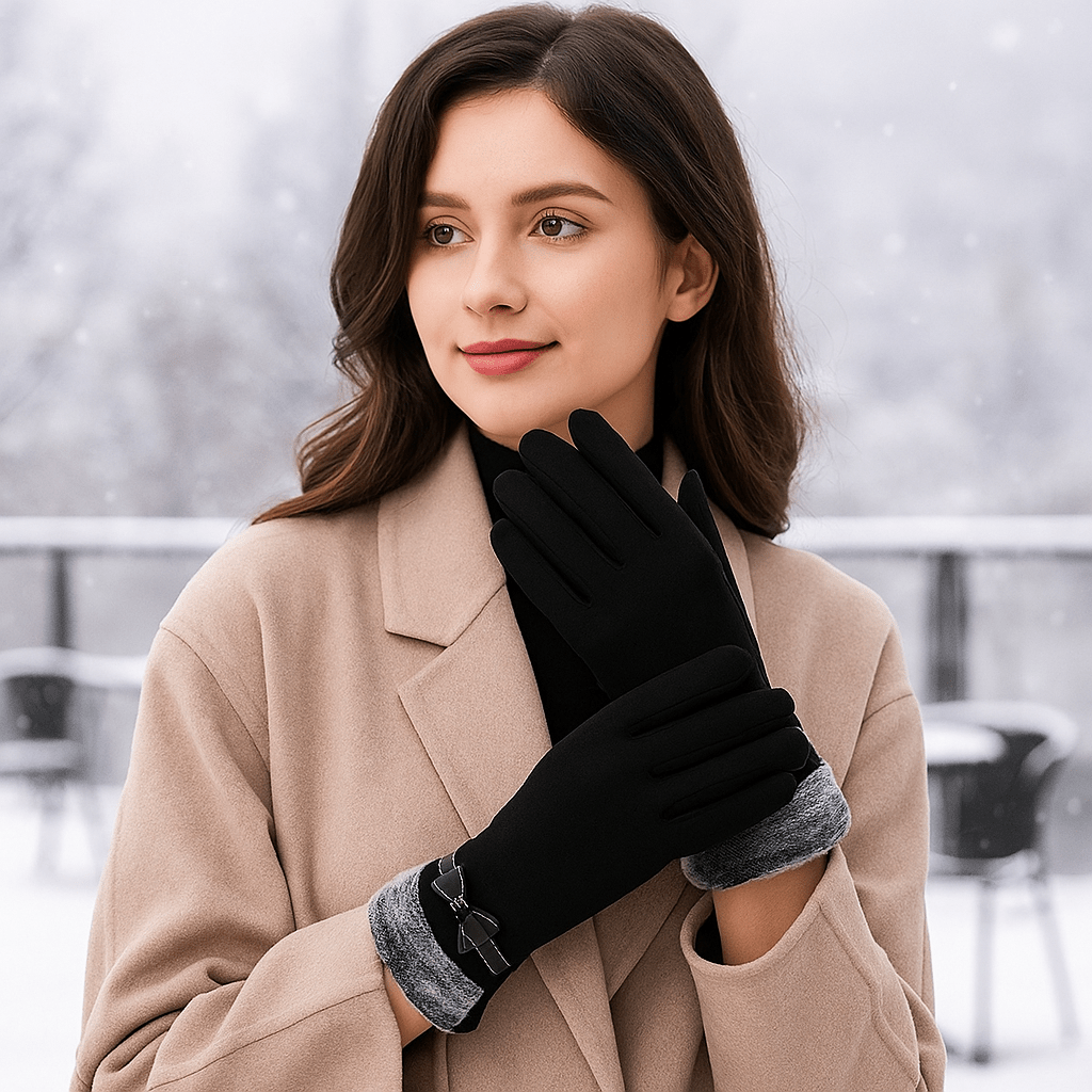 Elegant Winter Touchscreen Gloves - Warm - Stylish - Cozy Comfort