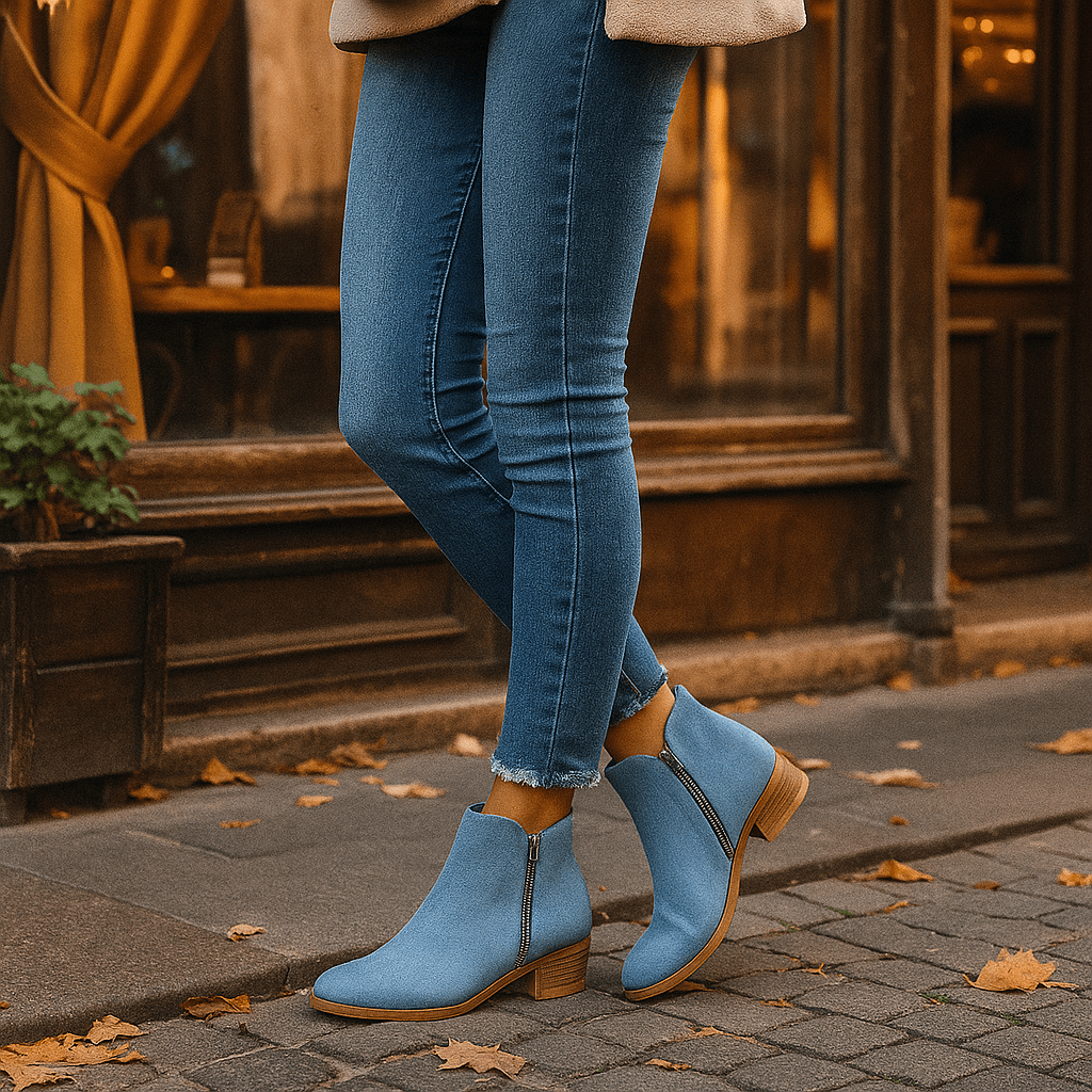 Ergonomic Women's Ankle Boots - Anatomical Insoles - Stylish - Comfort - Support