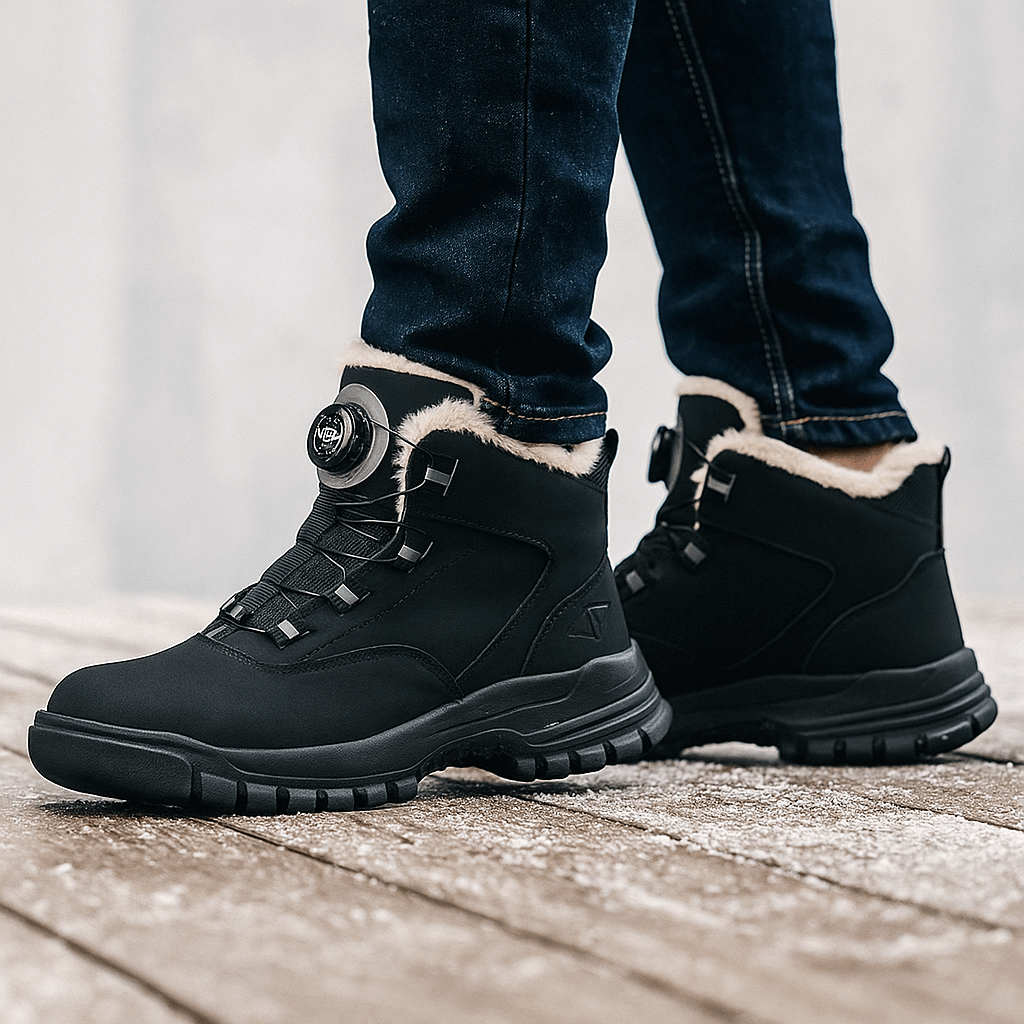 Ernestoz - Men's Protective Boots - Autumn Winter