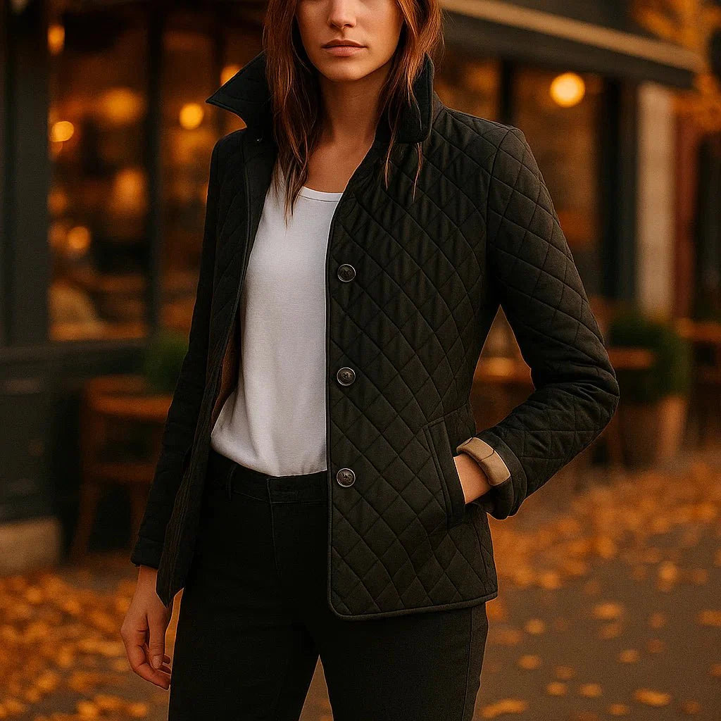 Evelyn - Silk and Cotton Women's Jacket - Lightweight and Elegant