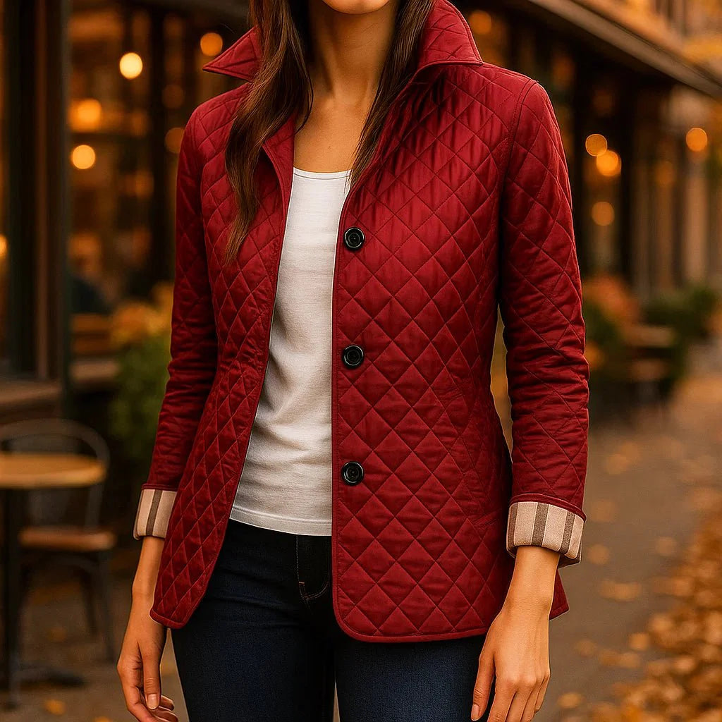 Evelyn - Silk and Cotton Women's Jacket - Lightweight and Elegant