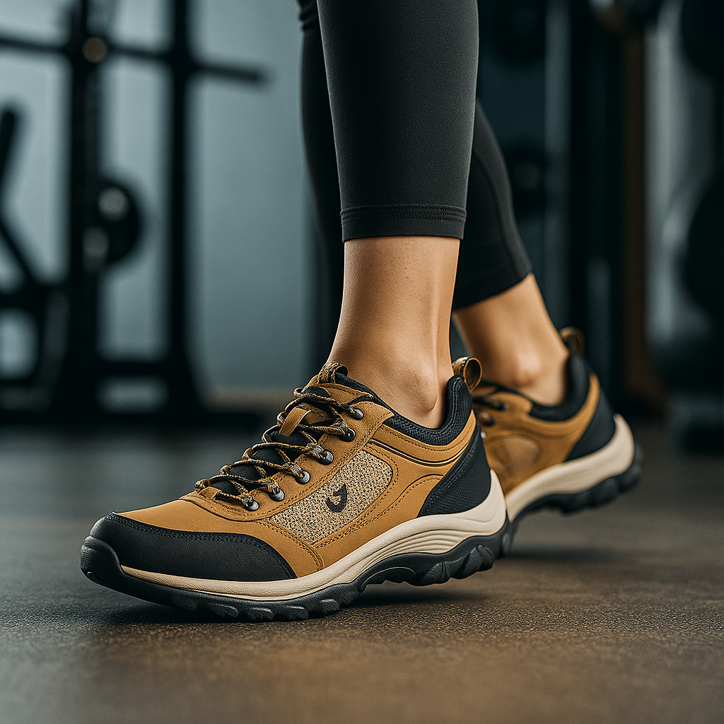 Men's Waterproof Trekking Shoes - Lightweight - Anti-Slip Grip