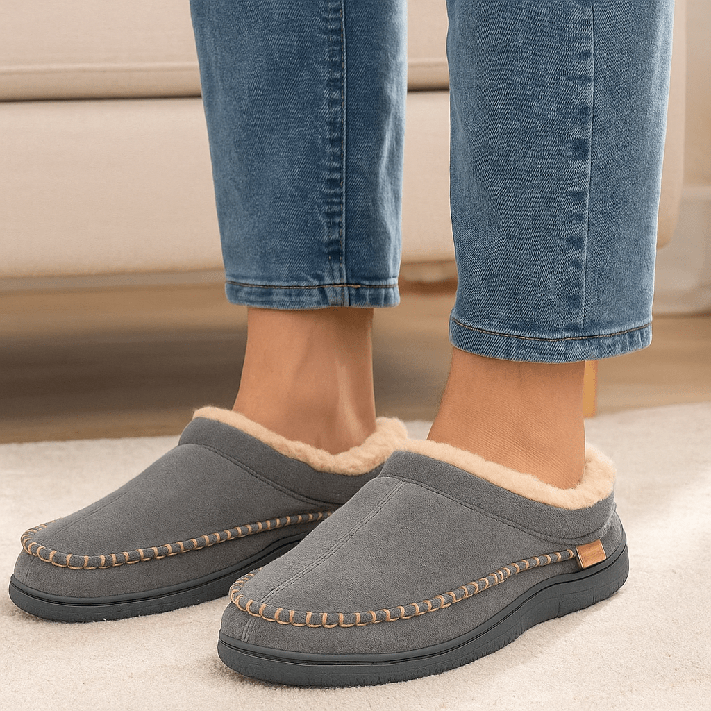 Jassy - Men's Slippers - Soft Material - Warm