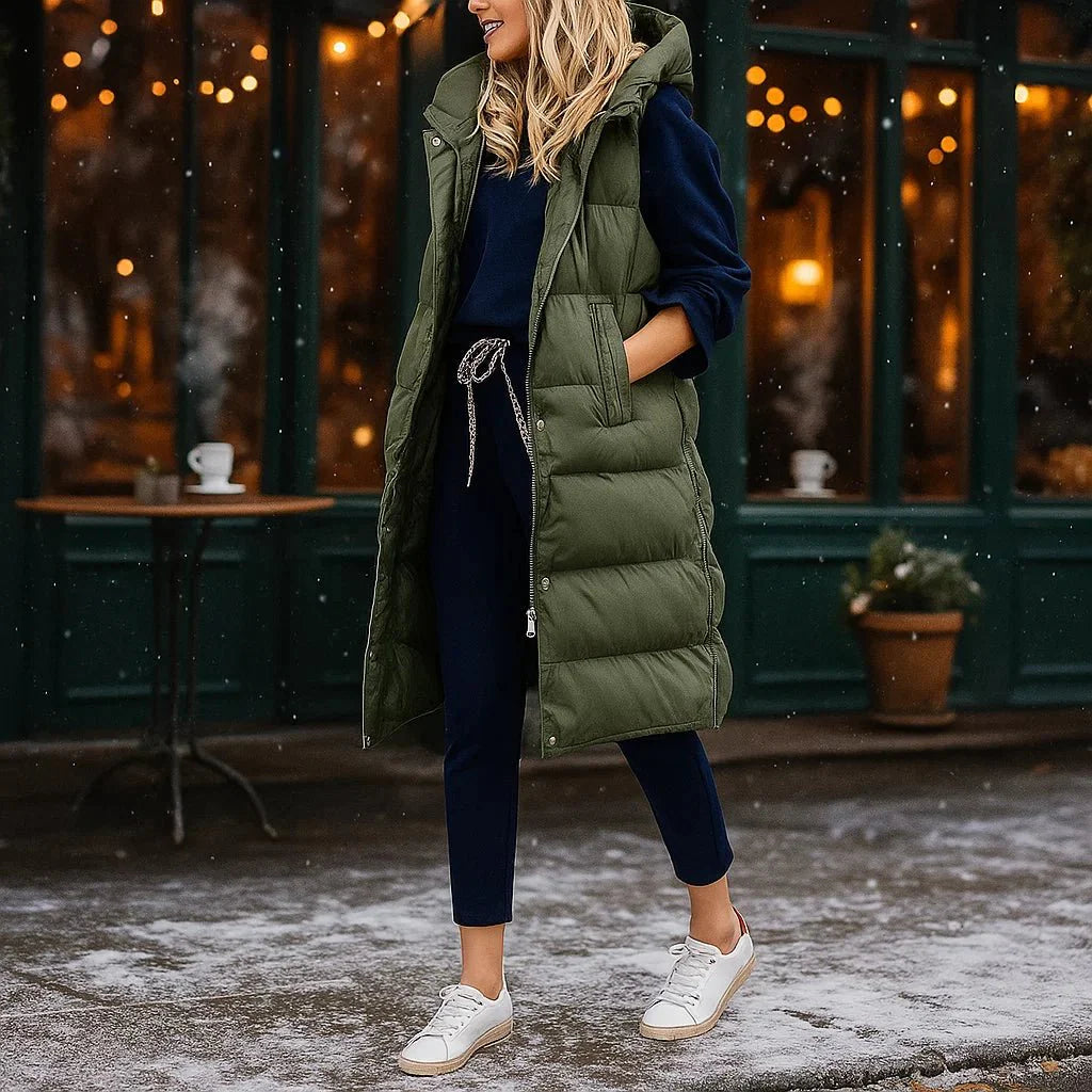 Teresa Lang Gilet - Stylish Comfort - Durable Quality