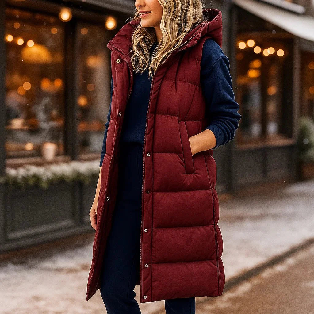 Teresa Lang Gilet - Stylish Comfort - Durable Quality