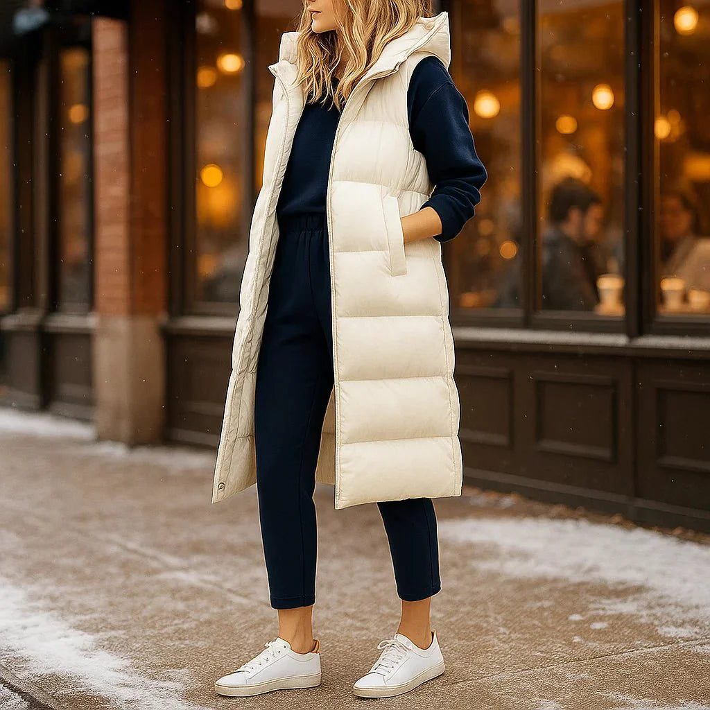 Teresa Lang Gilet - Stylish Comfort - Durable Quality