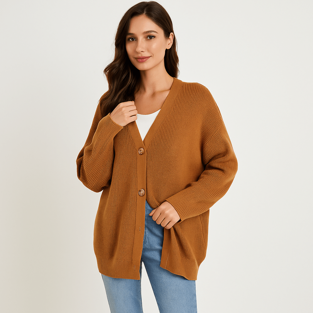 Cocoon Cashmere Cardigan - Soft - Elegant - Timeless - Lightweight Knit