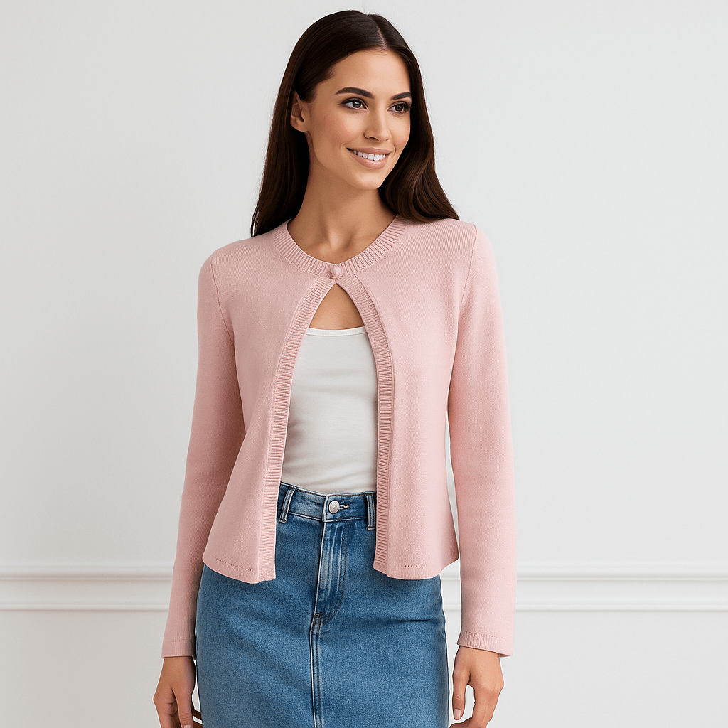 Women's Cardigan - Elegant Style - Comfort - Versatility