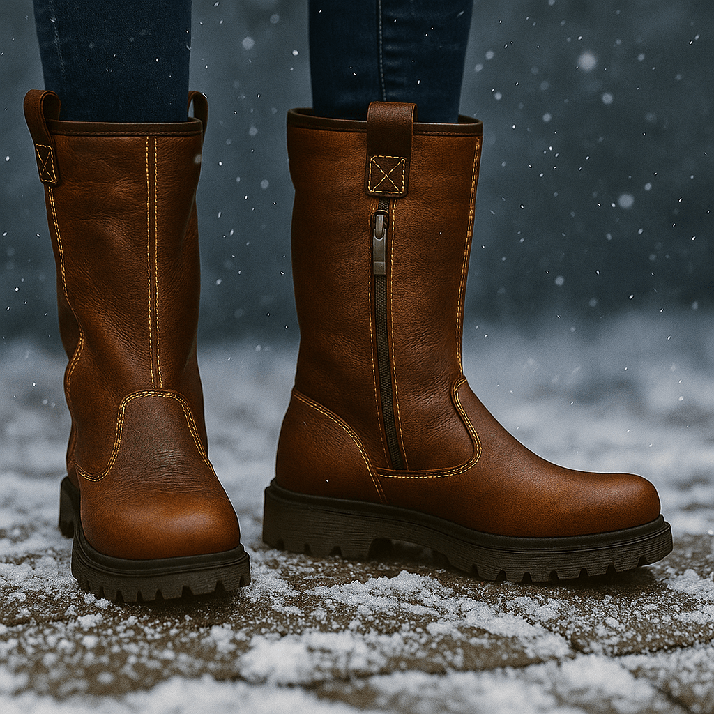 Kris - Men's Ankle Boots - Zipper