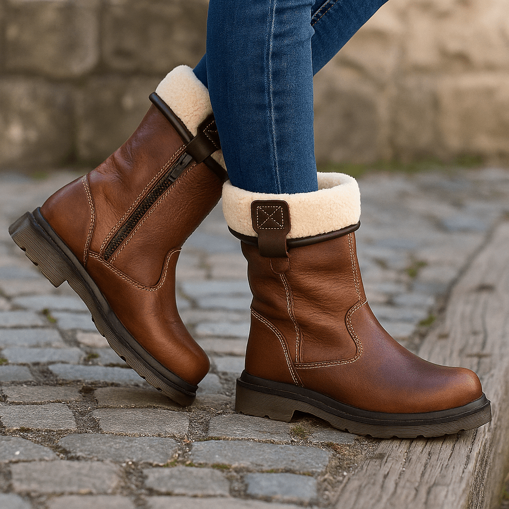 Kris - Men's Ankle Boots - Zipper