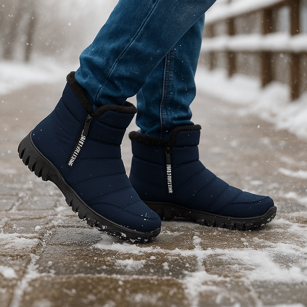 Short Winter Boots - Warm Insulation - Non-Slip Grip - Snow-Ready