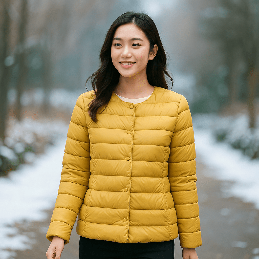 Light Down Jacket - Winter Warmth - Comfort - Style