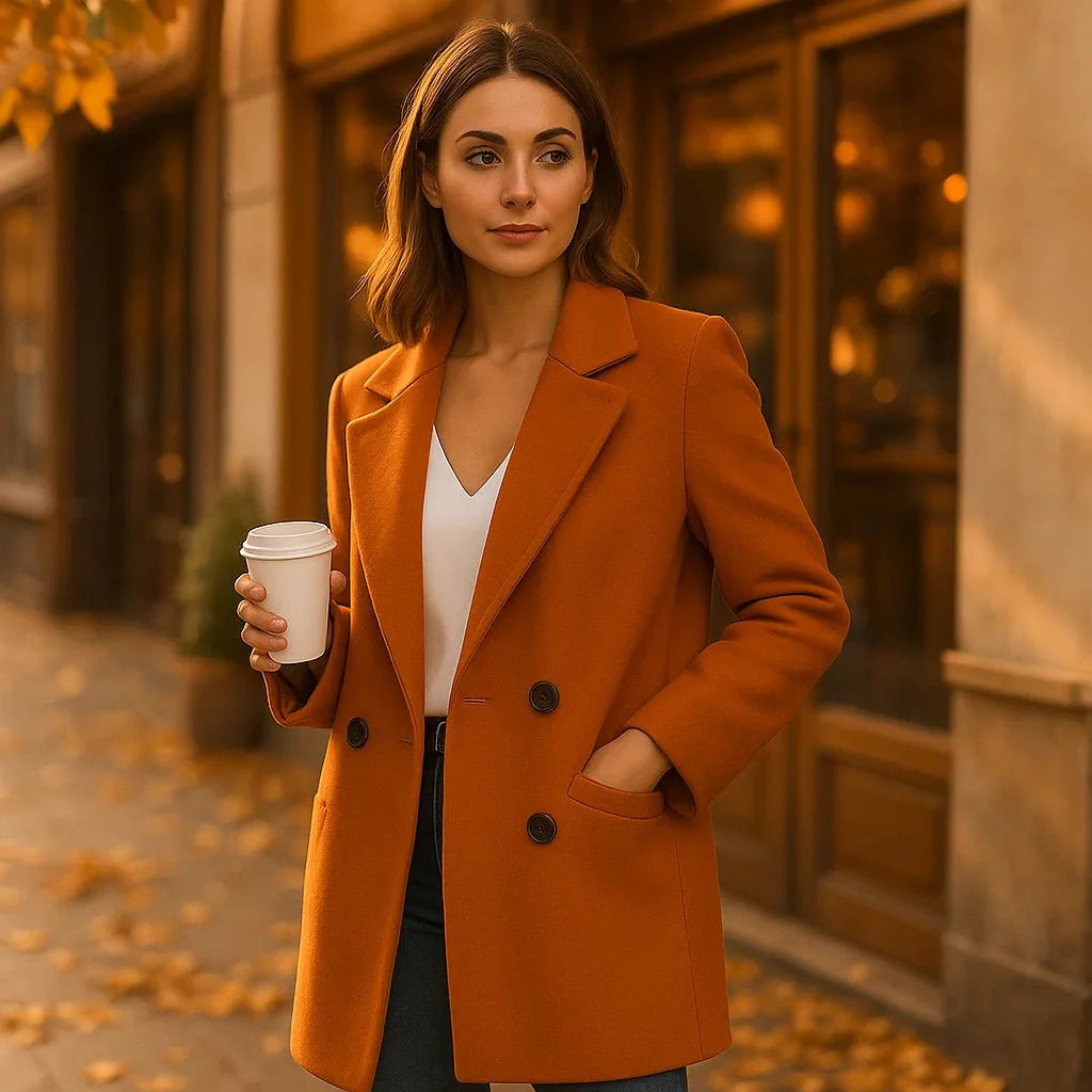 Louise - Classic Coat - Timeless Elegance - Comfort and Quality