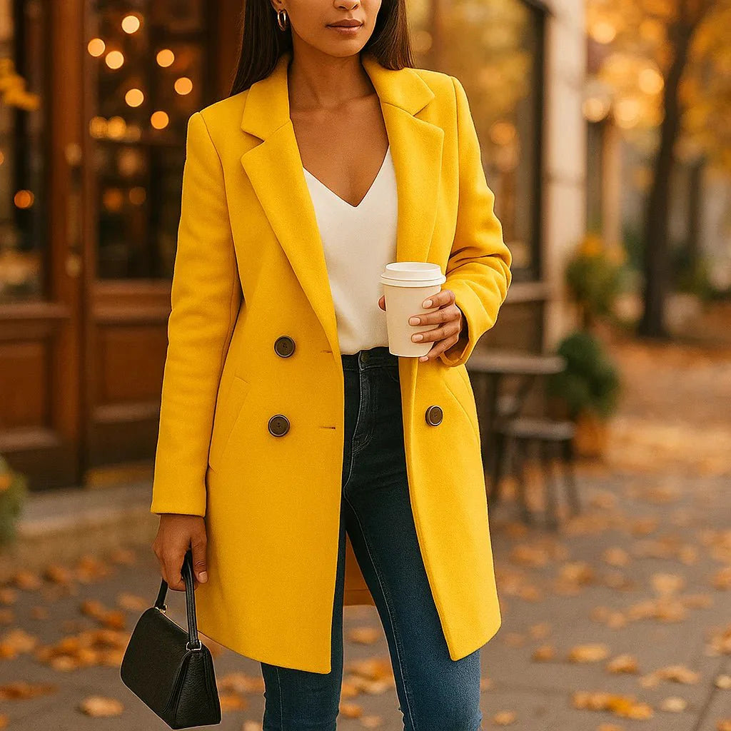 Louise - Classic Coat - Timeless Elegance - Comfort and Quality