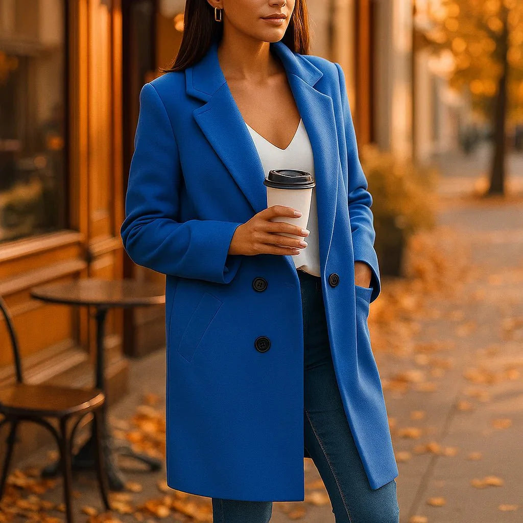 Louise - Classic Coat - Timeless Elegance - Comfort and Quality